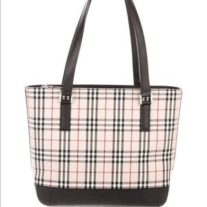 🌼♥️ Auth Burberry- Trimmed  Check Tote♥️🌼